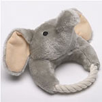 Elephant Plush & Rope